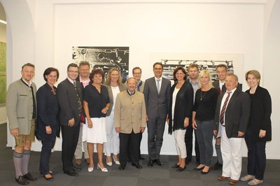 Der S�dtiroler Landeshauptmann Dr. Arno Kompatscher begr��te die oberbayerischen CSU-Abgeordneten im Palais Widmann. Im Gespr�ch ging es um Mobilit�t, den Bau des Brenner-Basis-Tunnels, aber auch die aktuelle Fl�chtlingsproblematik. 