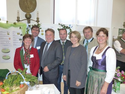 Selbstverst�ndlich war auch Landwirtschaftsminister Helmut Brunner dabei