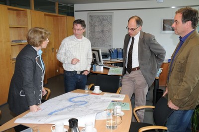 Informationsbesuch im Wasserwirtschaftsamt in Ingolstadt