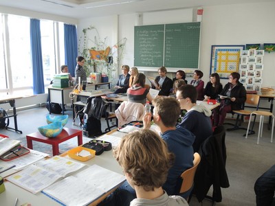 Die Sch�ler der Ganztagsklasse 8/9 gew�hrten uns einen Einblick in ihren Alltag.