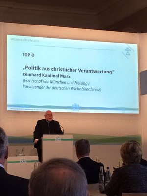 Au�erdem zu Gast in Kreuth: Kardinal Marx