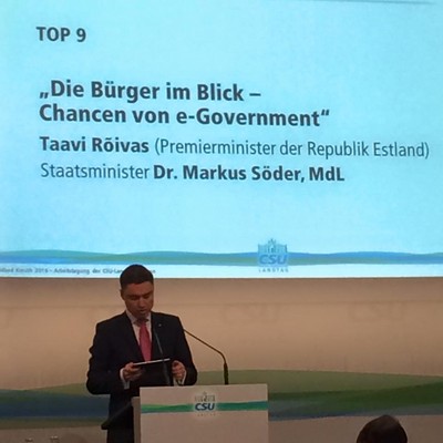 Der Premierminister der Republik Estland