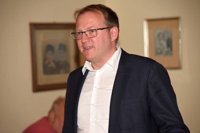 Martin Ehrenhuber, Landesvorsitzender des Arbeitskreises Energiewende der CSU. Tenor seiner Ausf�hrungen: Die Energiewende ist nicht nur sinnvoll und notwendig, sondern mittlerweile auch unumkehrbar. Und das ist gut so. 