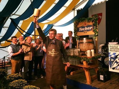 B�rgermeister Alexander Anetsberger er�ffnet das Volksfest Beilngries 