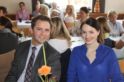 Julia Bartz und Andi Lenz