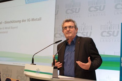 J�rgen Wechsler, Bezirksleiter IG Metall Bayern