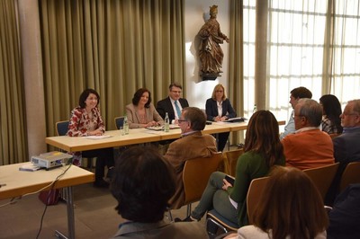 Auf Einladung von Justizminister Winfried Bausback nahm ich an einer Podiumsdiskussion des CSU Kreisverbandes Aschaffenburg zum Thema 